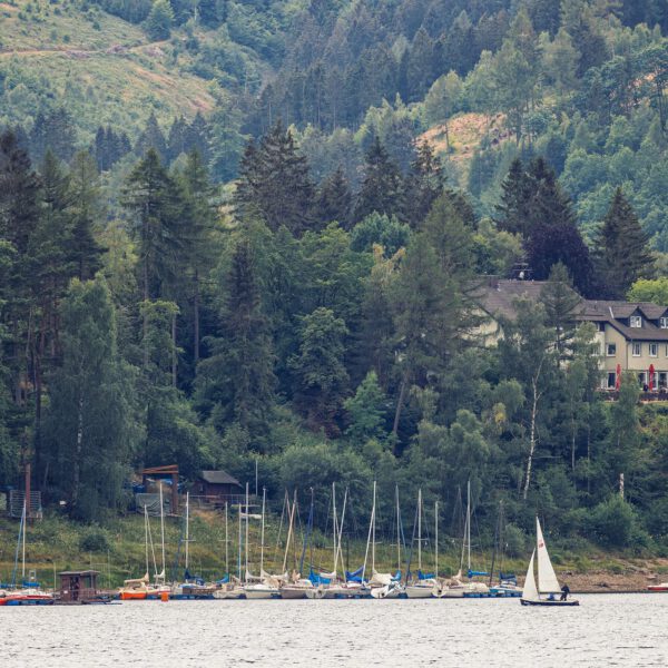 Segeln am Innerstestausee